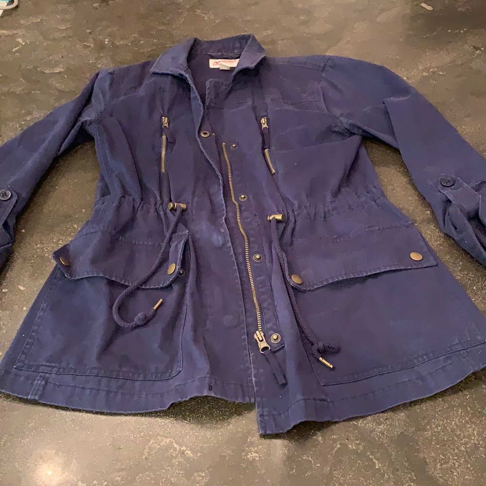 Arizona Jean Co. Women’s Navy Blue Medium Light Jacket